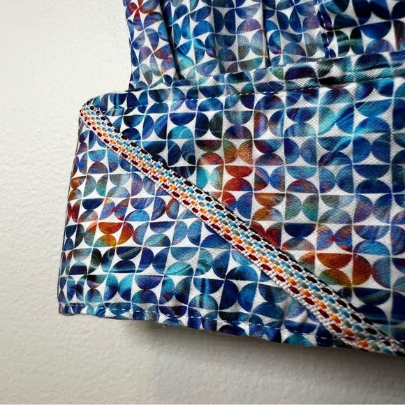 Robert Graham Venlow Geo Print Men's button down Shirt medium - Picture 11 of 16